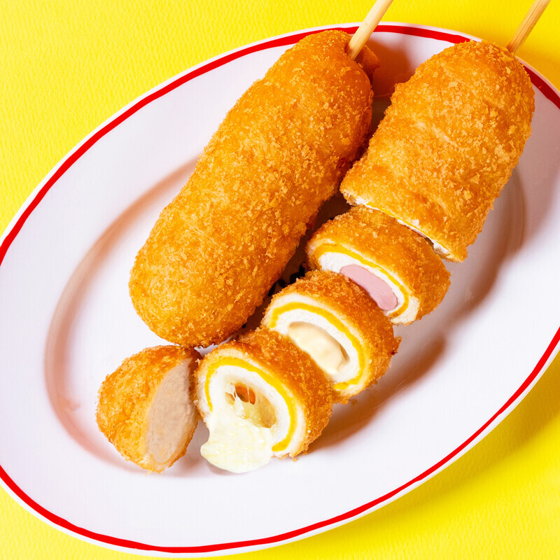 횡성몰,[옥두식품] 광석이네 트위스트 체다치즈 핫도그 4개입