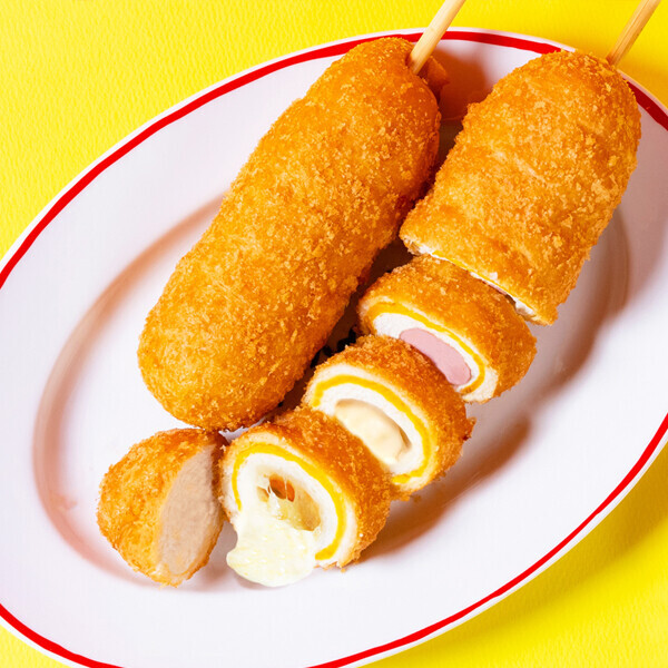 [옥두식품] 광석이네 트위스트 체다치즈 핫도그 4개입